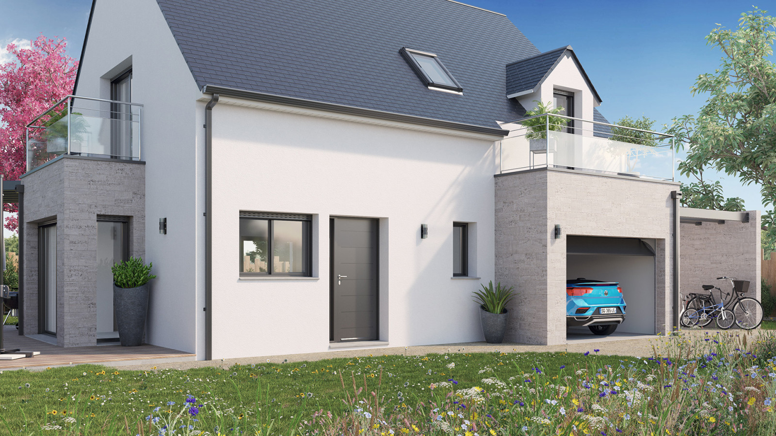 Maison neuve à Montlouis-sur-Loire avec 2 chambres sur terrain de 850m2 / image 4