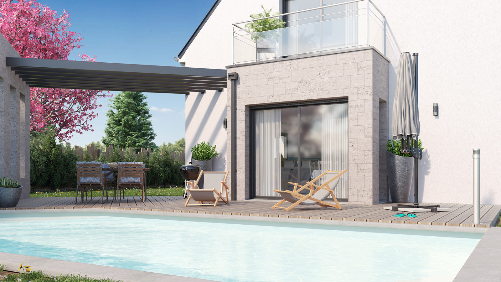 Maison neuve à Montlouis-sur-Loire avec 2 chambres sur terrain de 850m2 / image 5