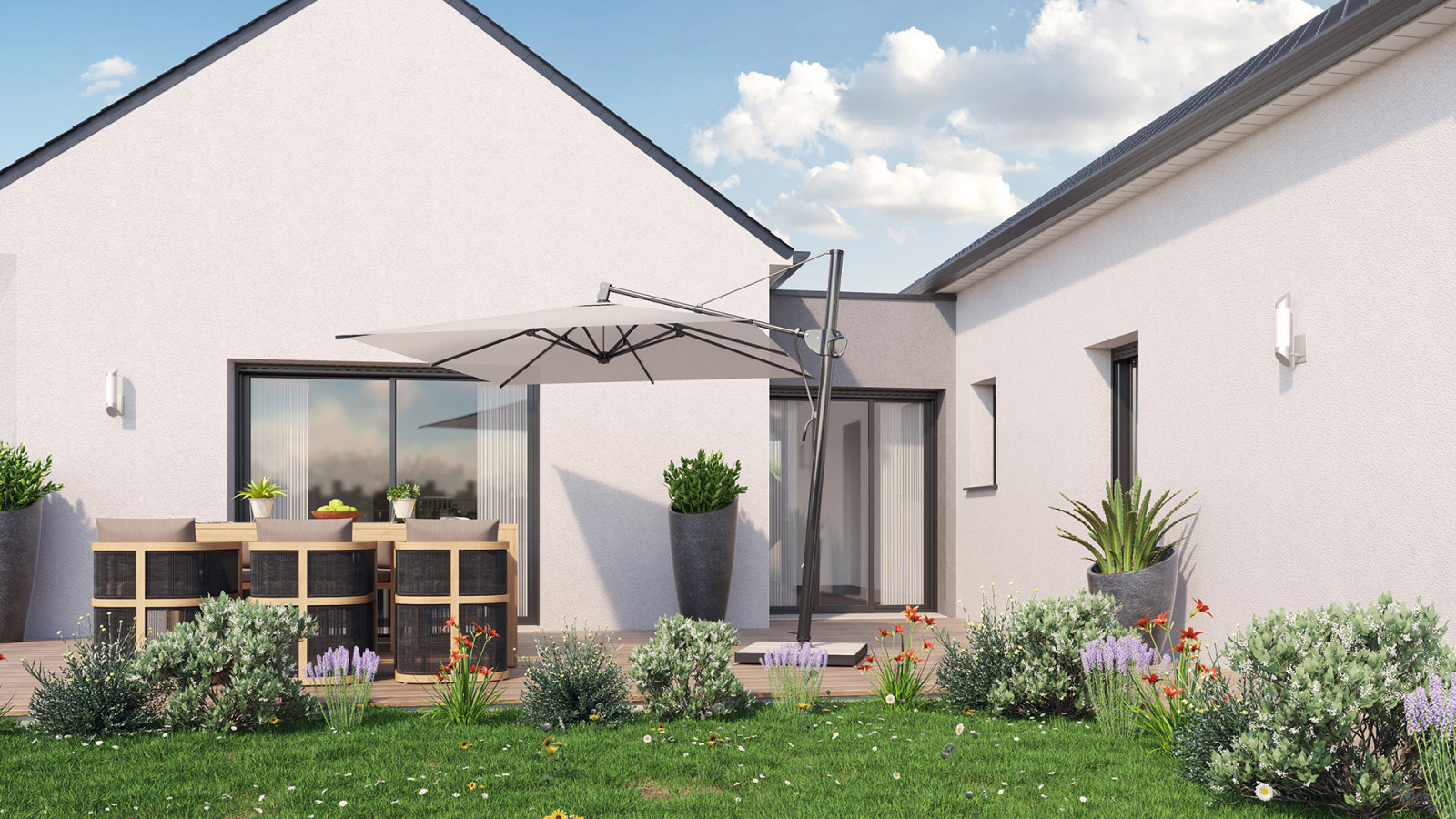 Maison neuve à Chanceaux-sur-Choisille avec 4 chambres sur terrain de 356m2 / image 4