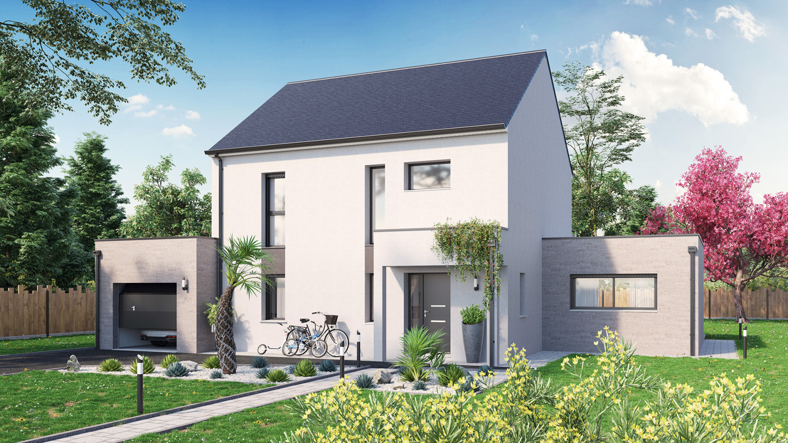 Maison neuve à Savonnières avec 4 chambres sur terrain de 1134m2 / image 3