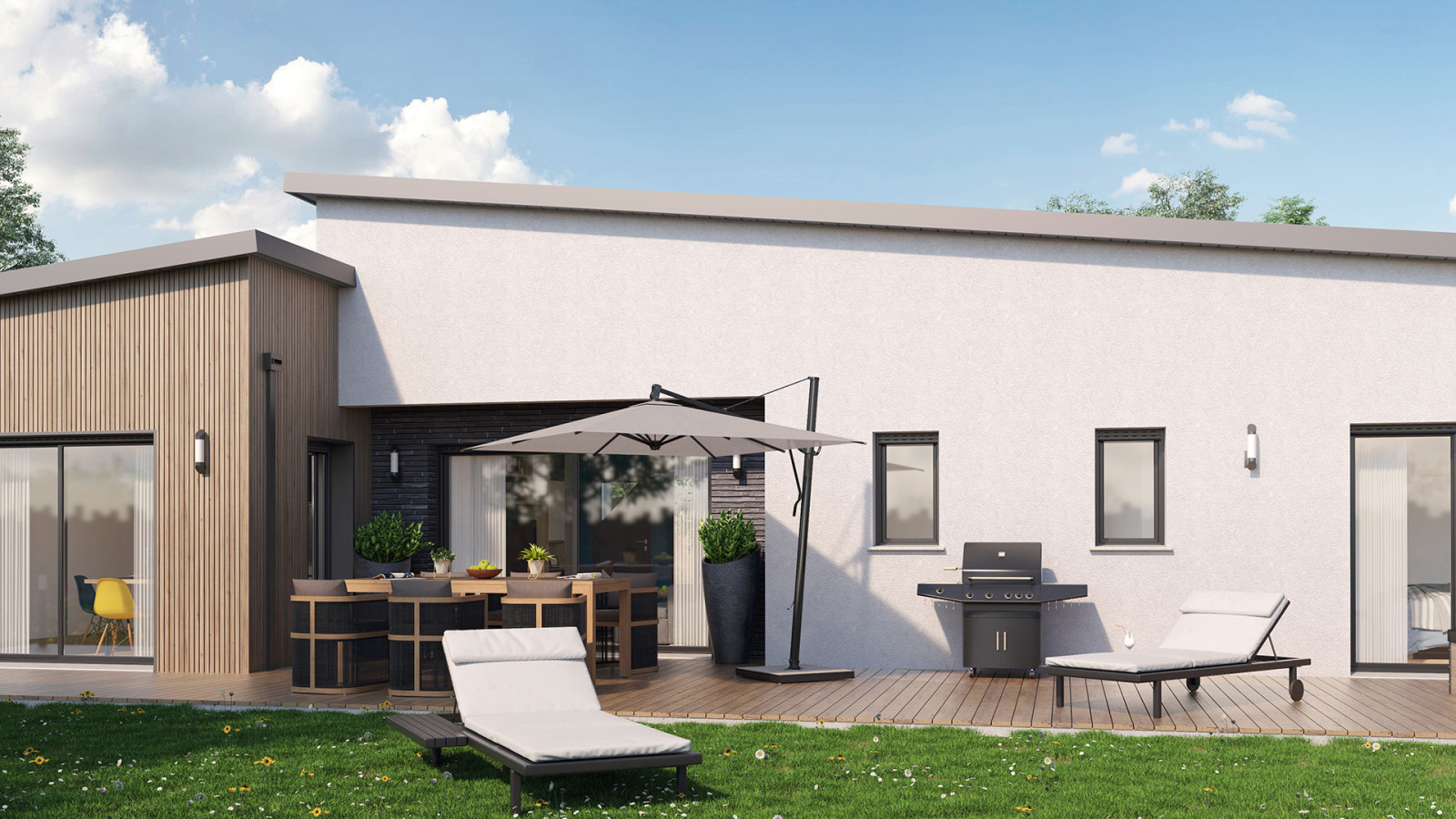 Maison neuve à Beaumont-Louestault avec 4 chambres sur terrain de 1095m2 / image 5