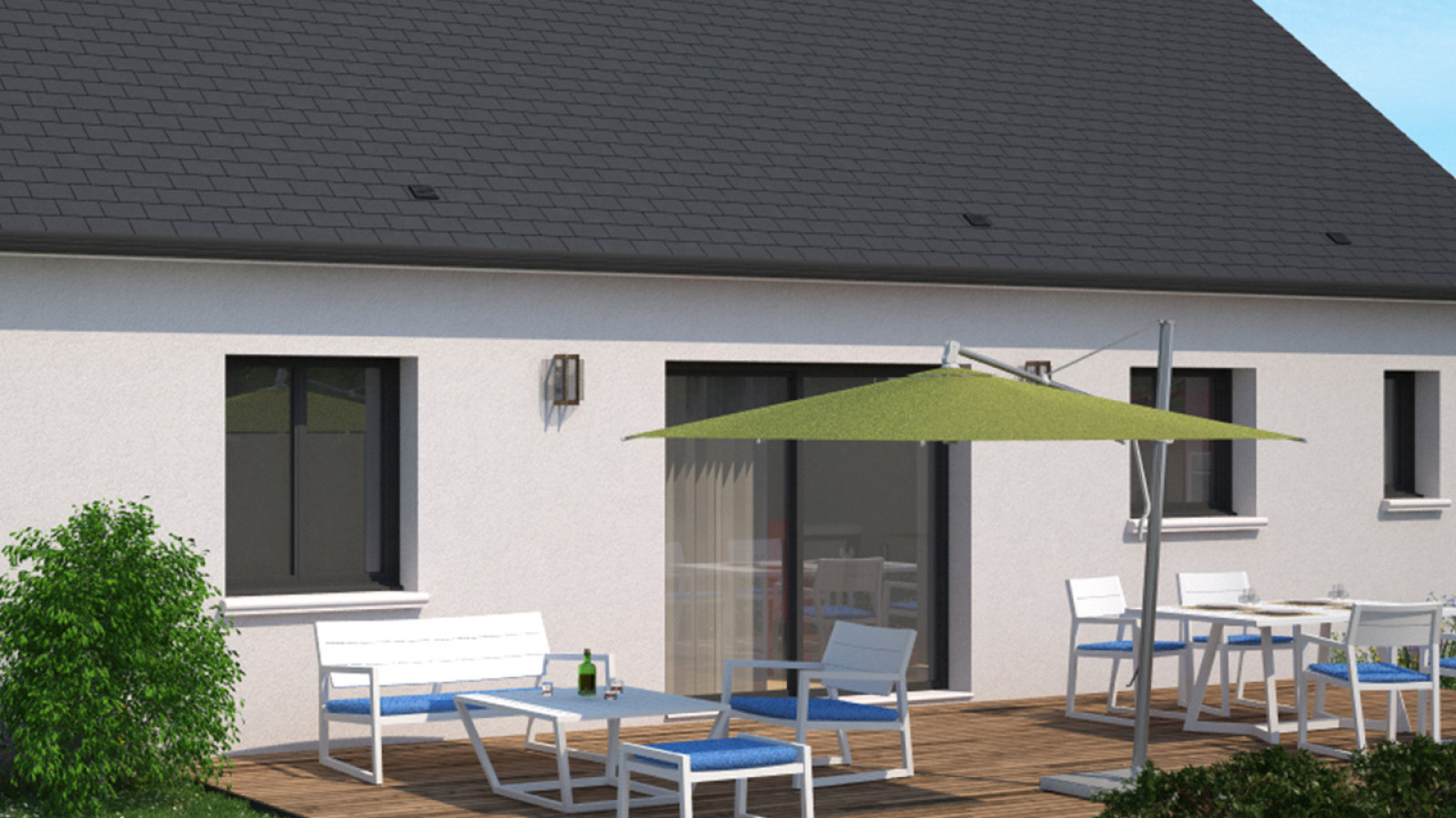 Maison neuve à Azay-sur-Cher avec 3 chambres sur terrain de 591m2 / image 4