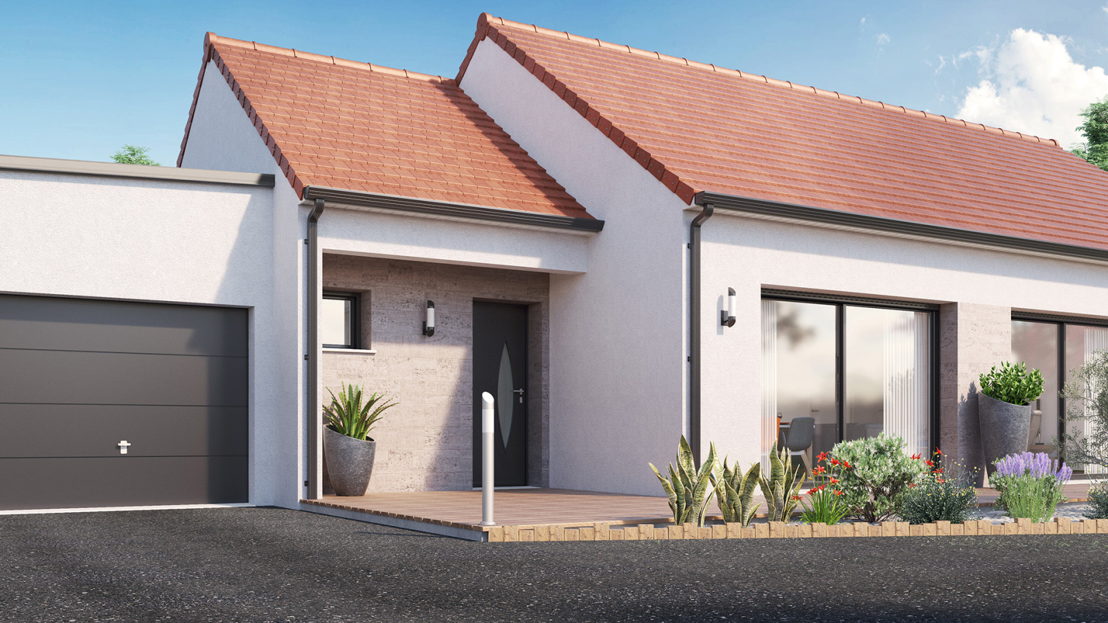 Maison neuve à Veigné avec 4 chambres sur terrain de 798m2 / image 4