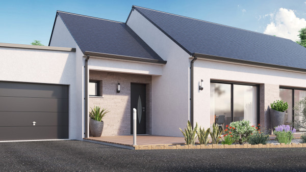 Maison neuve à Beaufort-en-Anjou avec 4 chambres sur terrain de 1303m2 - image 3