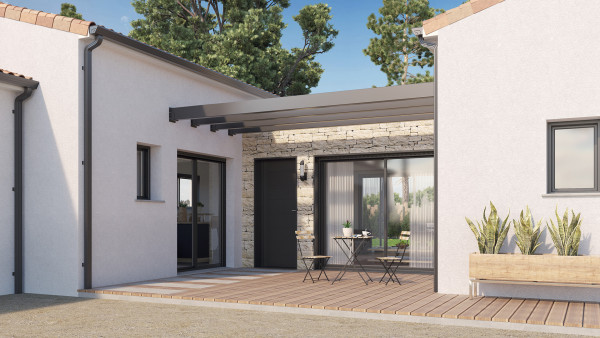 Maison neuve à Antigny avec 3 chambres sur terrain de 790m2 - image 3