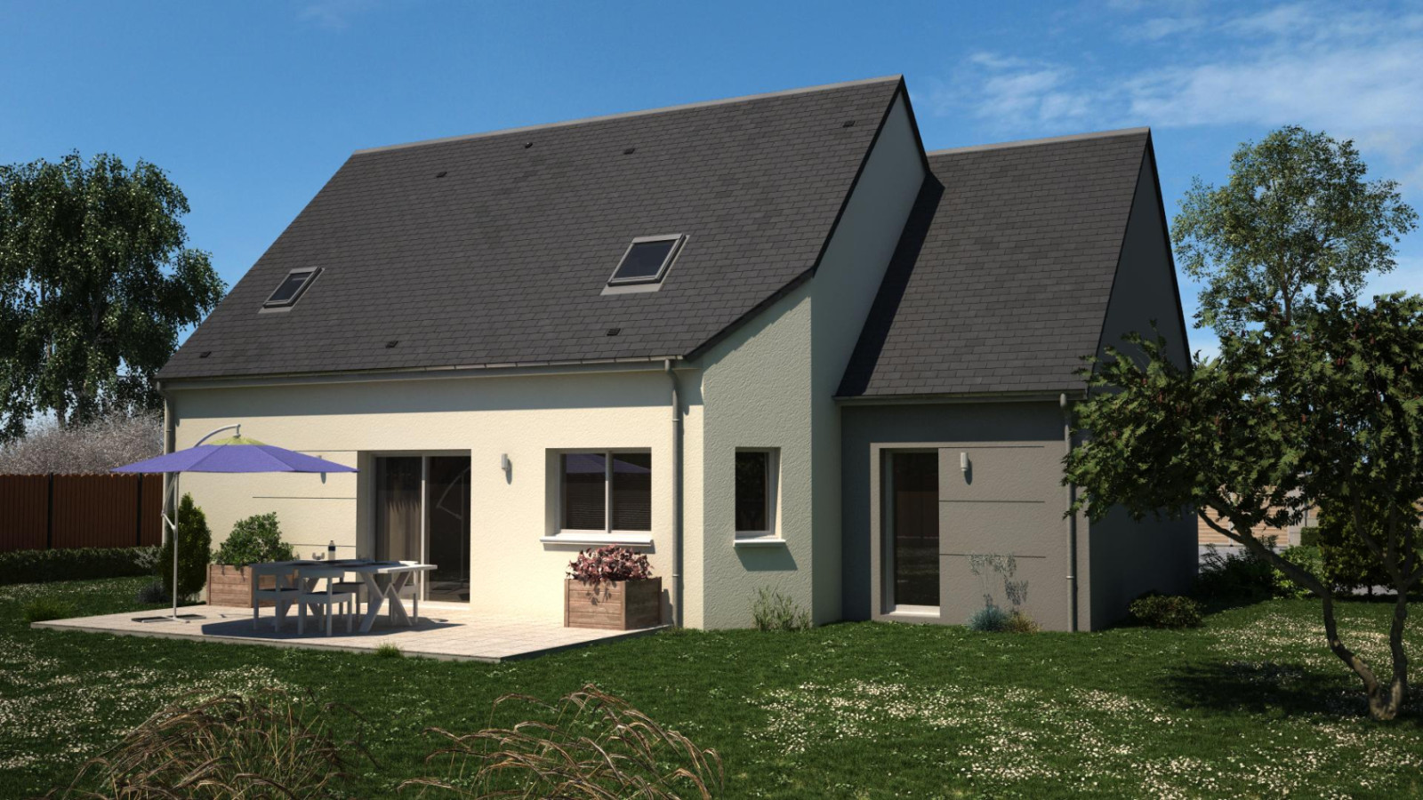 Maison neuve à Segré-en-Anjou Bleu avec 4 chambres sur terrain de 315m2 / image 3