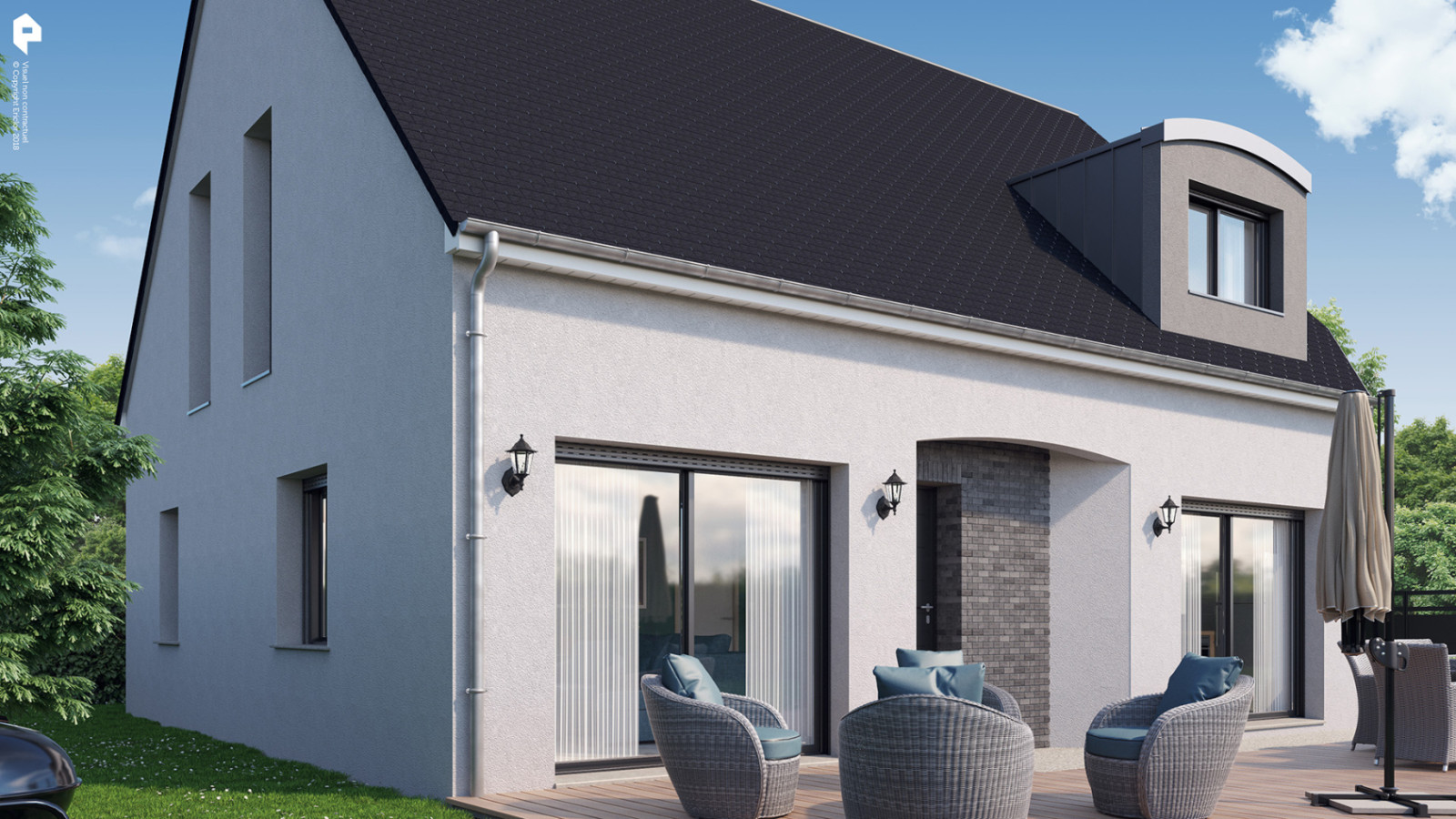 Maison neuve à Savonnières avec 3 chambres sur terrain de 645m2 / image 5