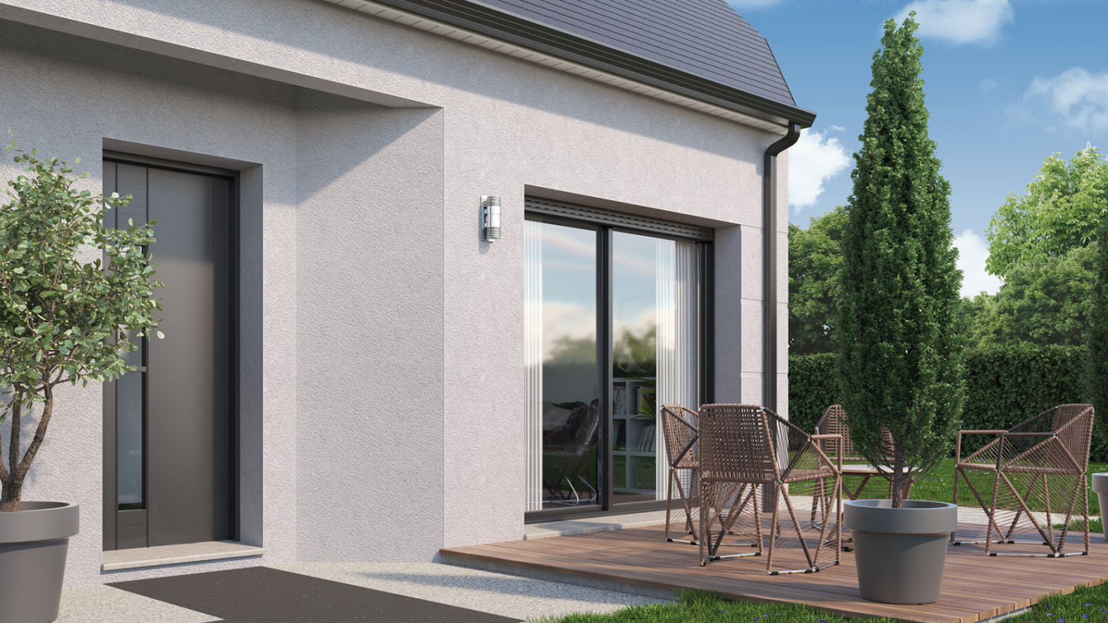 Maison neuve à Ormes avec 4 chambres sur terrain de 517m2 / image 4