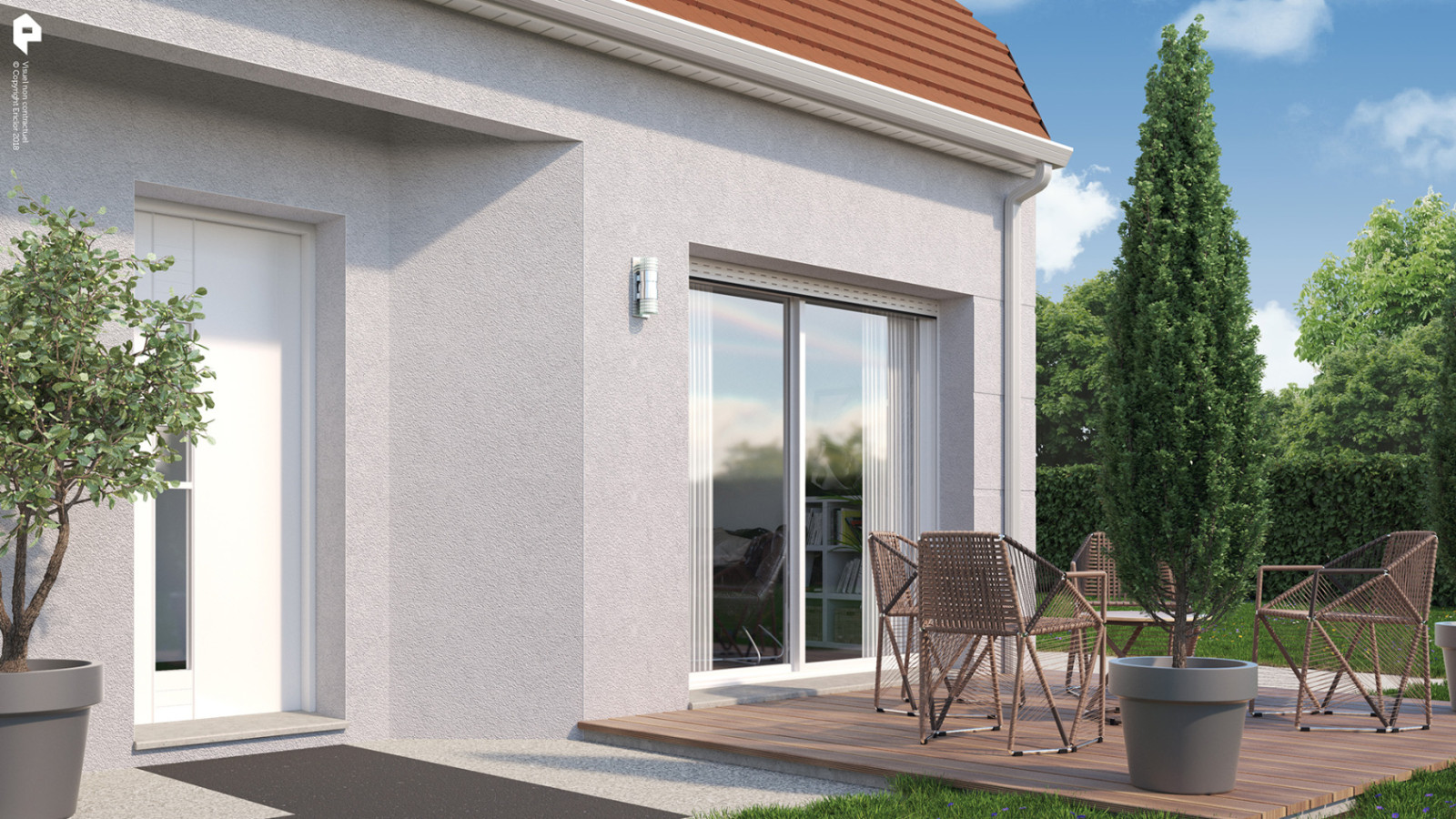 Maison neuve à Ménestreau-en-Villette avec 4 chambres sur terrain de 622m2 / image 4