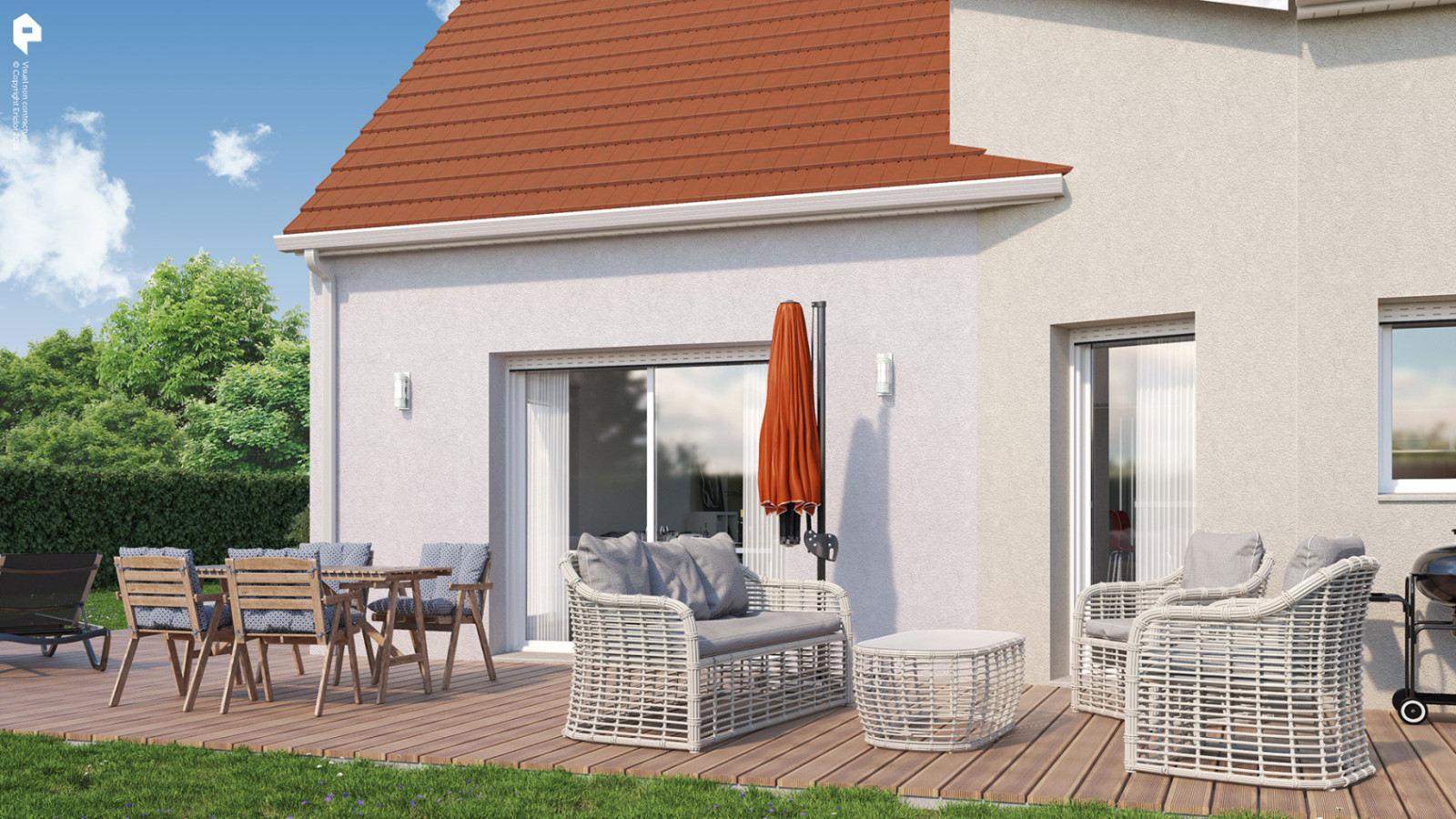 Maison neuve à Ménestreau-en-Villette avec 4 chambres sur terrain de 622m2 / image 5