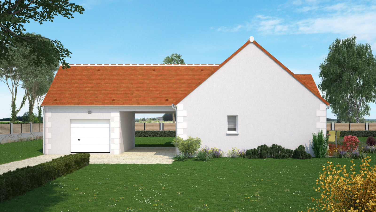Maison neuve à Saint-Laurent-en-Gâtines avec 4 chambres sur terrain de 518m2 / image 5