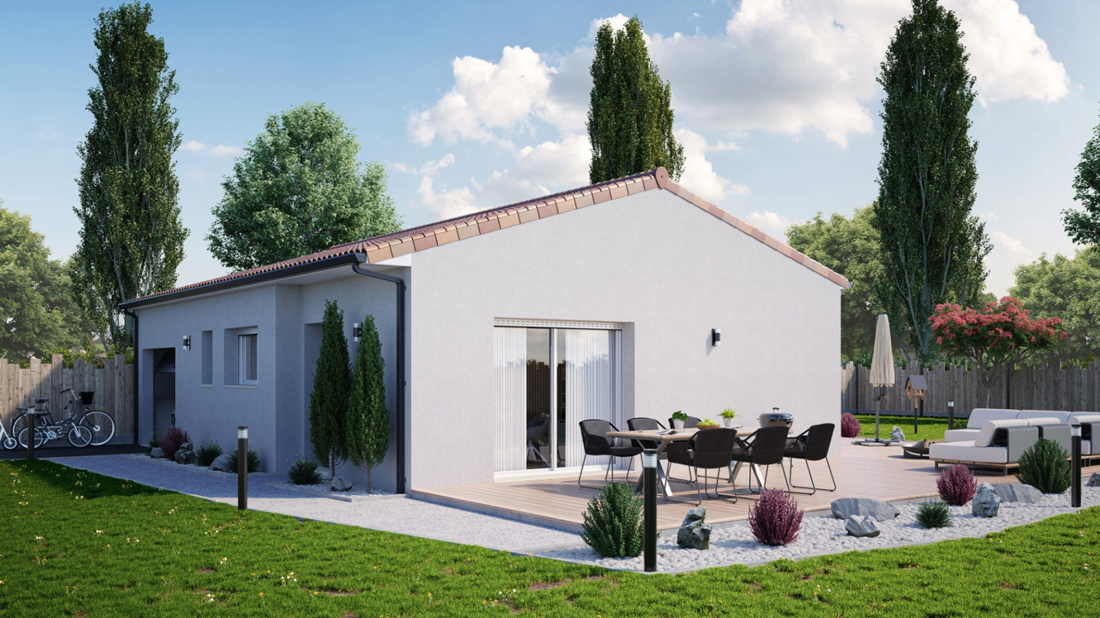 Maison neuve à Cenon-sur-Vienne avec 2 chambres sur terrain de 1750m2 / image 4