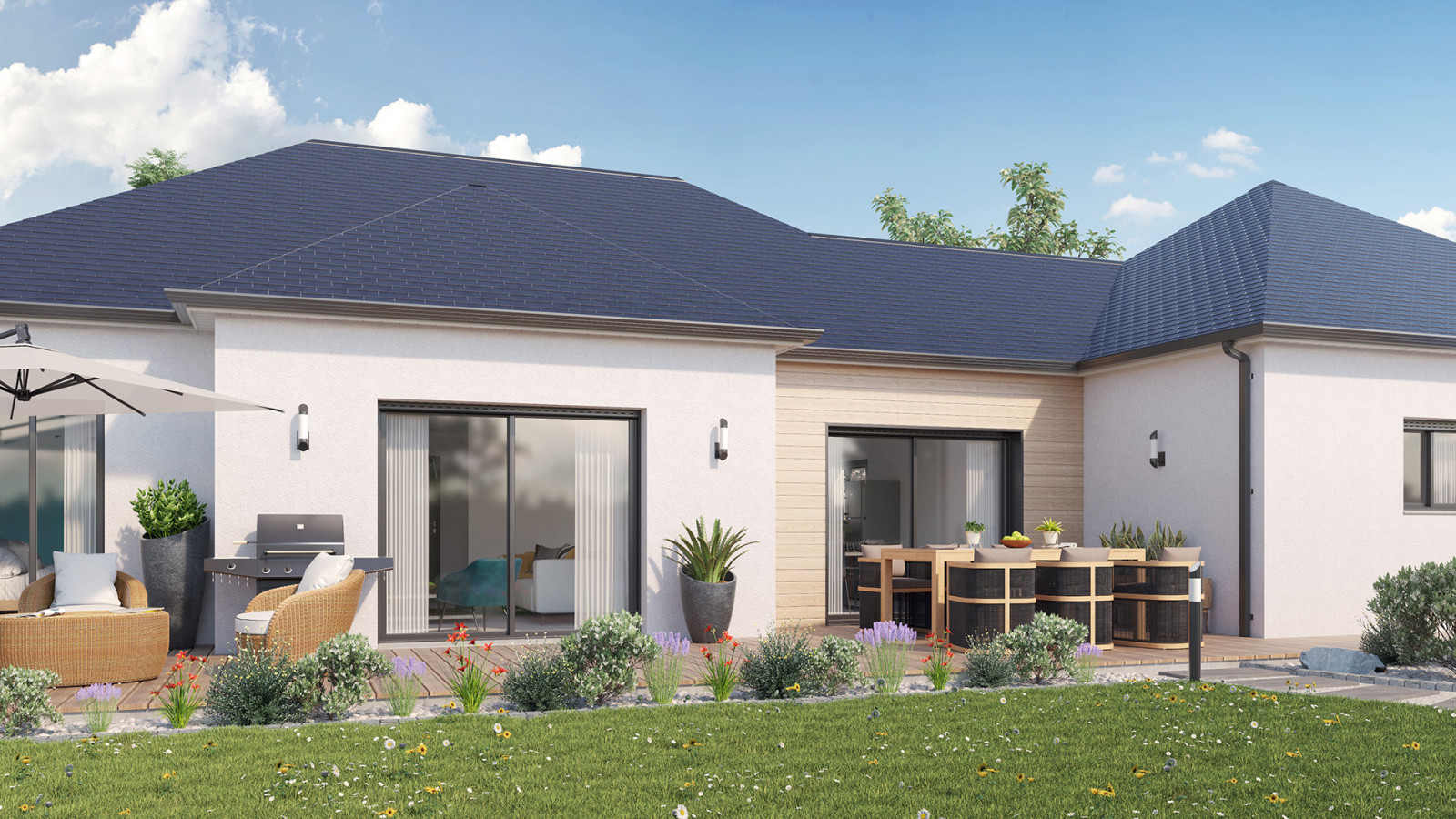 Maison neuve à Saint-Barthélemy-d'Anjou avec 4 chambres sur terrain de 741m2 / image 5
