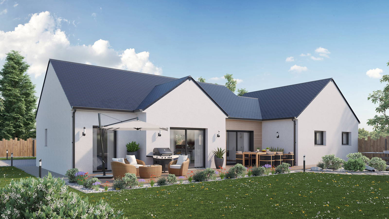 Maison neuve à Saint-Barthélemy-d'Anjou avec 4 chambres sur terrain de 741m2 / image 6