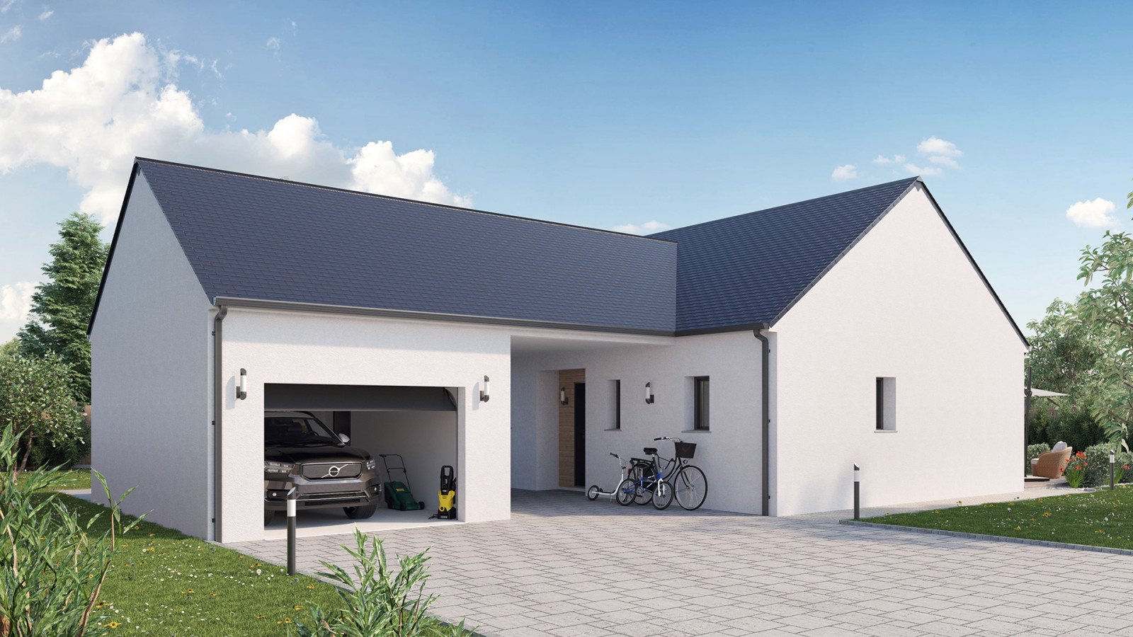 Maison neuve à Saint-Barthélemy-d'Anjou avec 4 chambres sur terrain de 741m2 / image 7