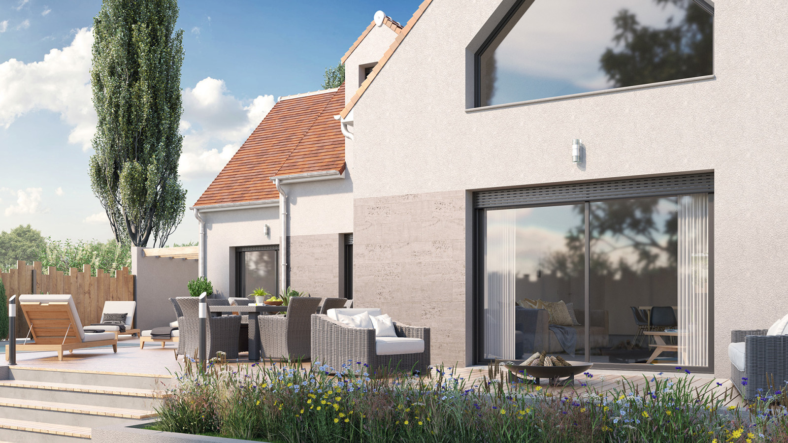 Maison neuve à Savonnières avec 4 chambres sur terrain de 886m2 / image 5