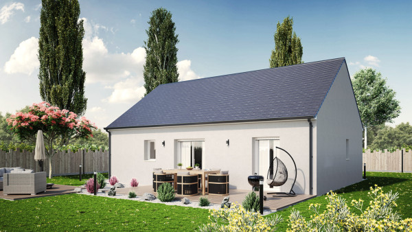 Maison neuve à Saint-Branchs avec 2 chambres sur terrain de 860m2 - image 2