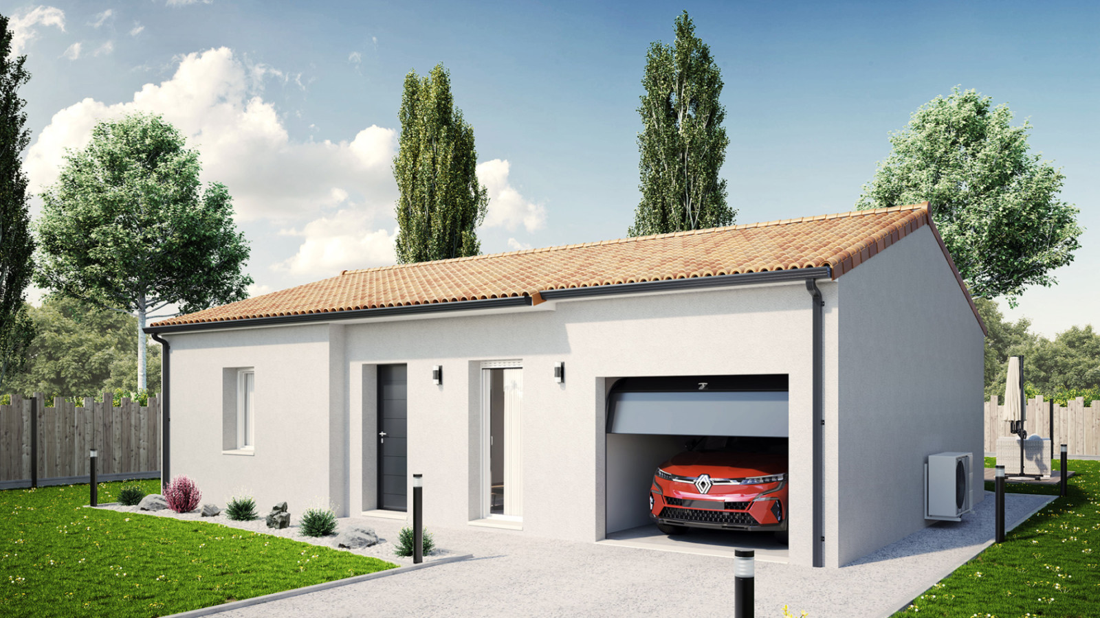Maison neuve à Mauges-sur-Loire avec 2 chambres sur terrain de 372m2 / image 2