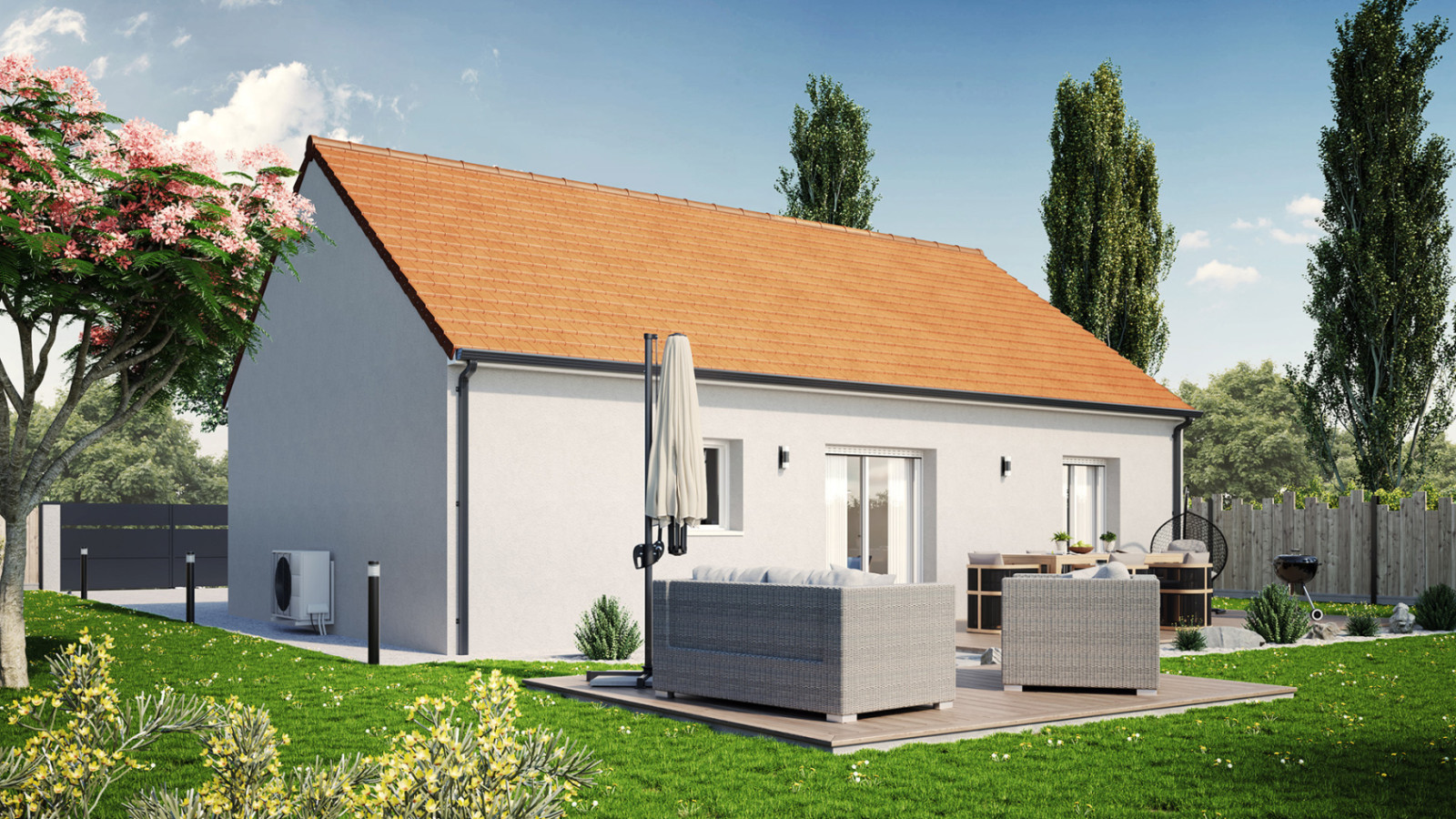 Maison neuve à Ménestreau-en-Villette avec 2 chambres sur terrain de 622m2 / image 5