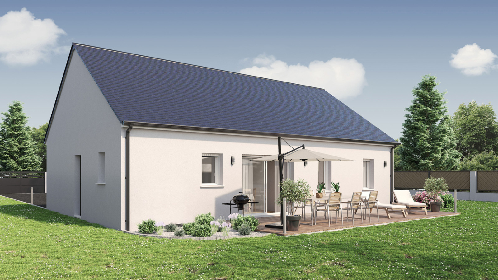 Maison neuve à Feneu avec 4 chambres sur terrain de 589m2 / image 2