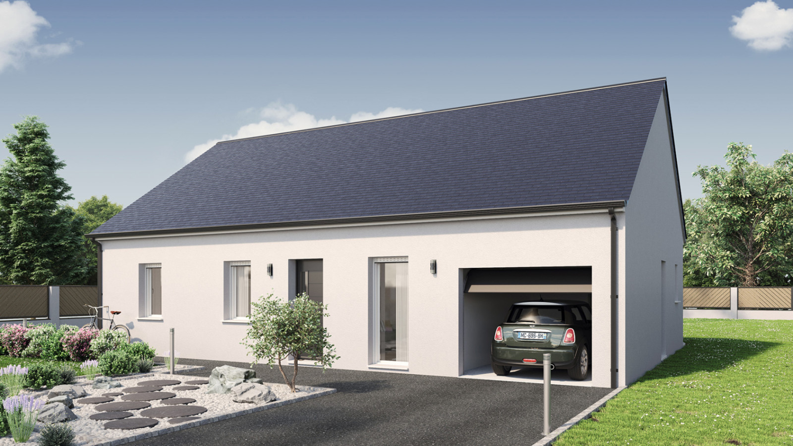 Maison neuve à Feneu avec 4 chambres sur terrain de 589m2 / image 3