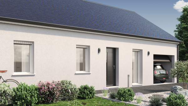 Maison neuve à Feneu avec 4 chambres sur terrain de 589m2 - image 3
