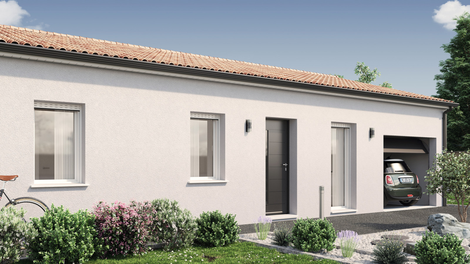 Maison neuve à Usseau avec 4 chambres sur terrain de 580m2 / image 4