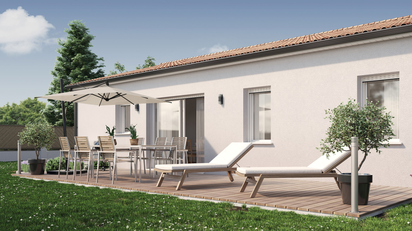 Maison neuve à Usseau avec 4 chambres sur terrain de 580m2 / image 5