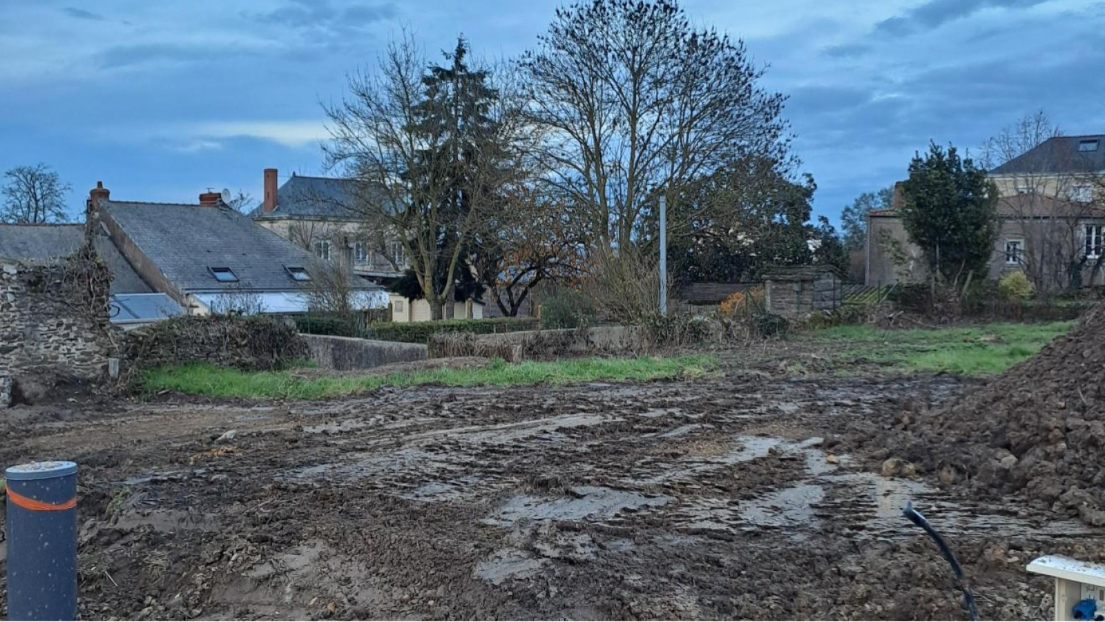 Terrain constructible de 440m2 à Mauges-sur-Loire