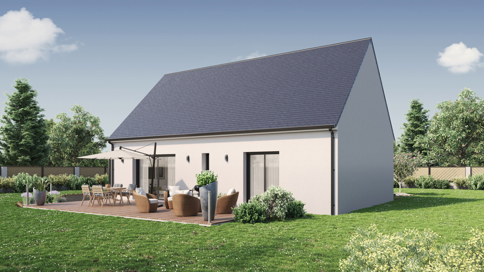Maison neuve à Beaulieu-sur-Layon avec 2 chambres sur terrain de 422m2 / image 3