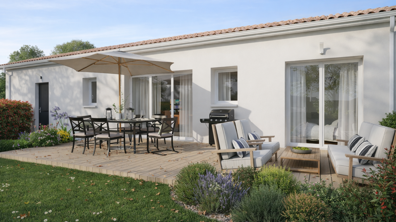 Maison neuve à Vouneuil-sous-Biard avec 2 chambres sur terrain de 782m2 / image 5