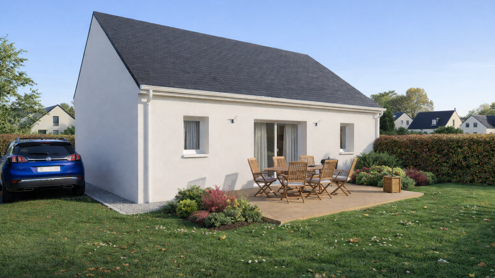Maison neuve à Doué-en-Anjou avec 2 chambres sur terrain de 846m2 / image 3