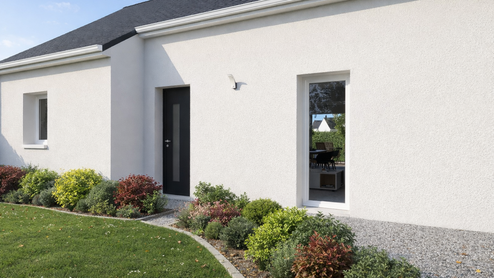 Maison neuve à Doué-en-Anjou avec 2 chambres sur terrain de 846m2 / image 4