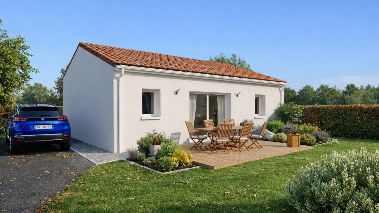 Maison neuve à Usseau avec 2 chambres sur terrain de 580m2 / image 2