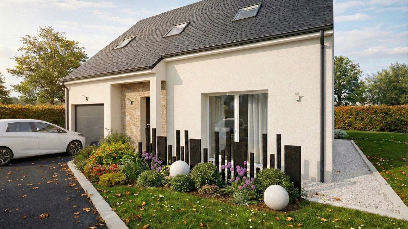 Maison neuve à Corbeil-Essonnes avec 3 chambres sur terrain de 764m2 / image 4
