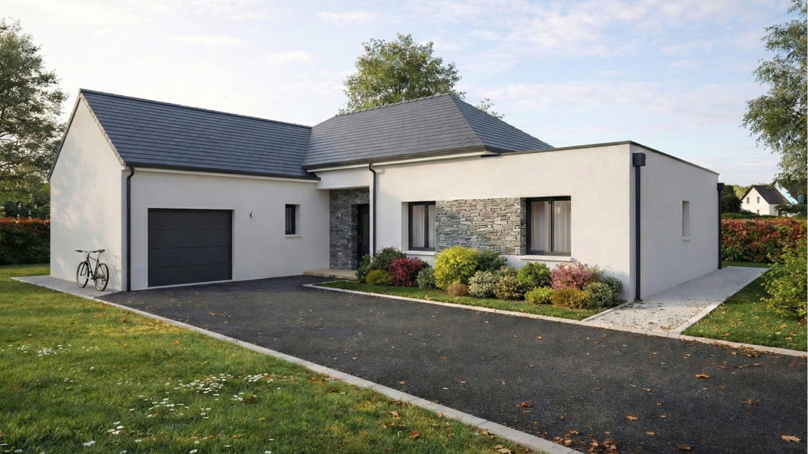Maison neuve à Veigné avec 4 chambres sur terrain de 512m2 / image 2
