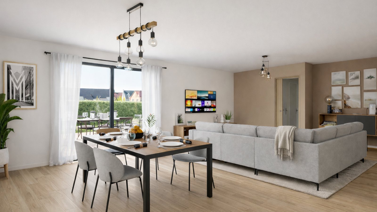 Maison neuve à Veigné avec 4 chambres sur terrain de 512m2 / image 6