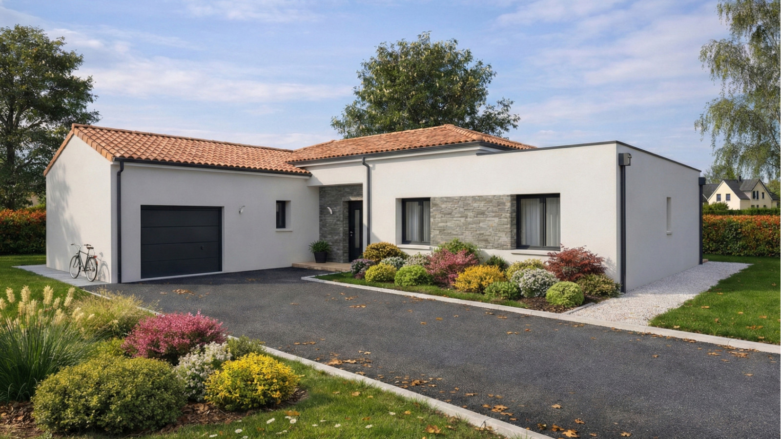 Maison neuve à Cholet avec 4 chambres sur terrain de 556m2 / image 2
