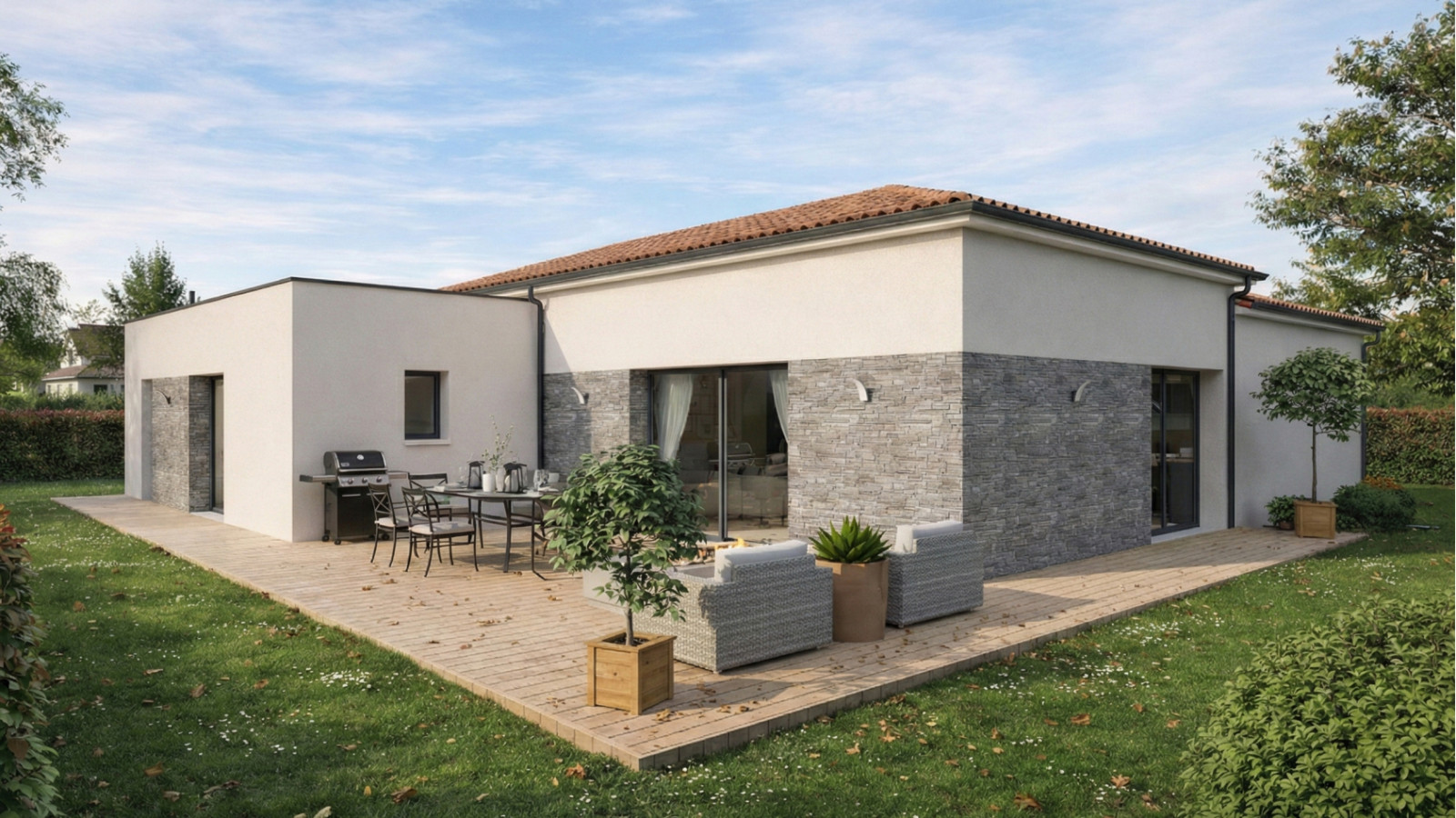 Maison neuve à Cholet avec 4 chambres sur terrain de 556m2 / image 3