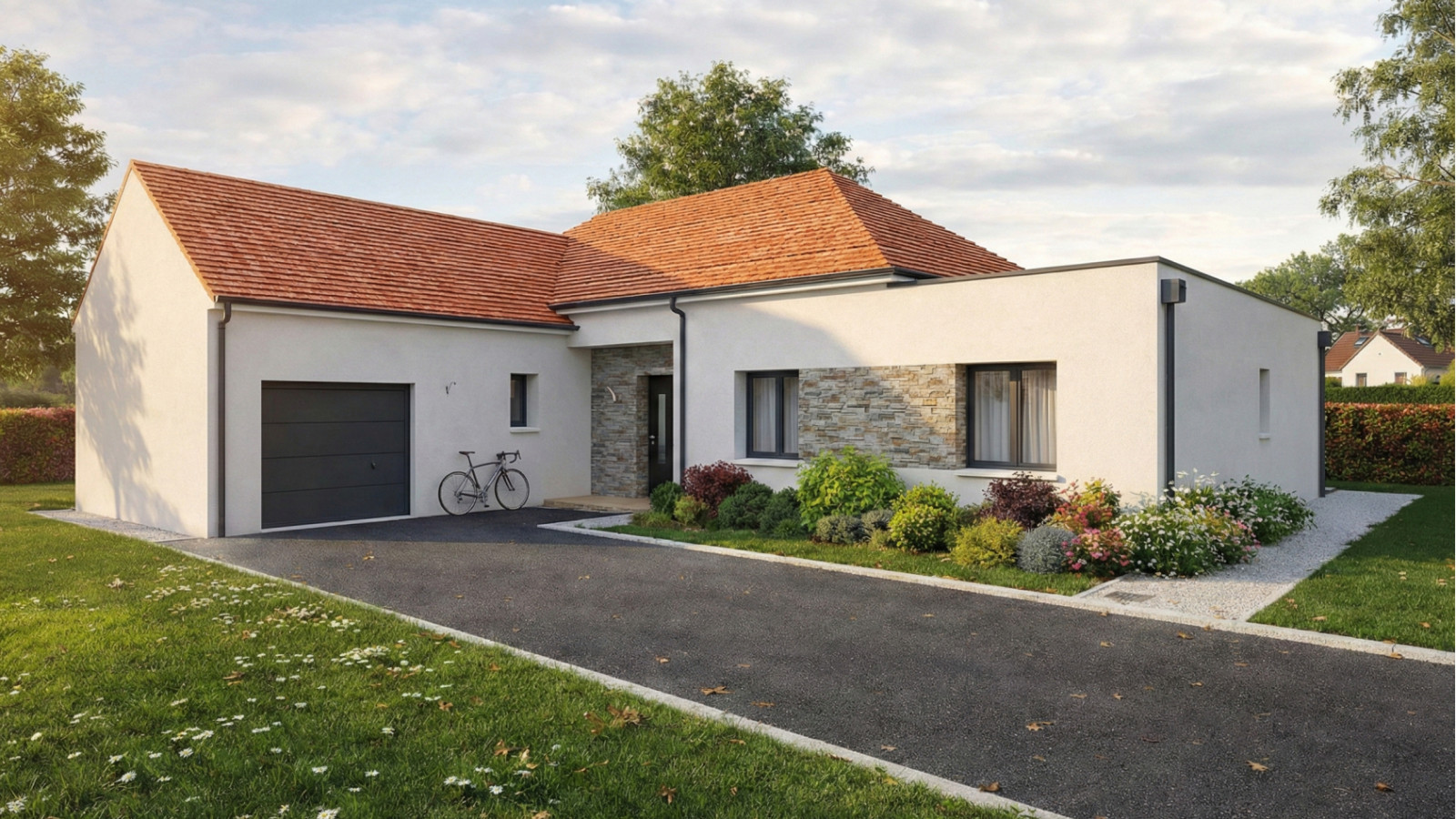 Maison neuve à Mennecy avec 4 chambres sur terrain de 1000m2 / image 2