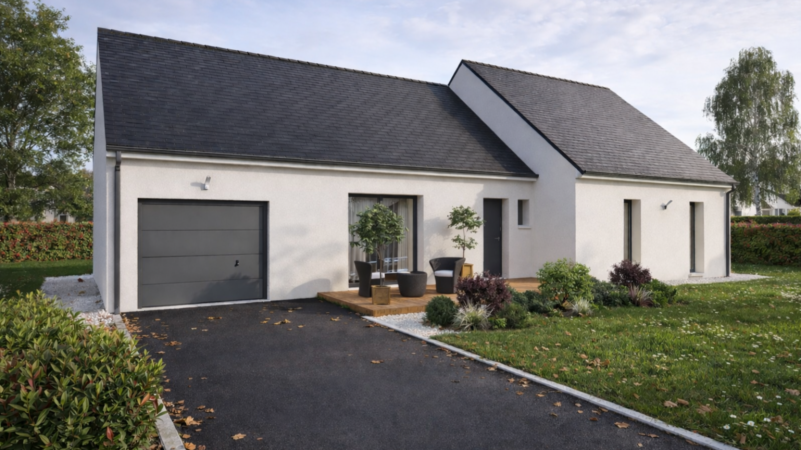 Maison neuve à Saint-Avertin avec 4 chambres sur terrain de 833m2 / image 2
