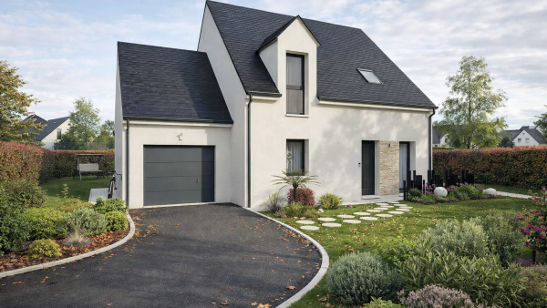 Maison neuve à Monnaie avec 4 chambres sur terrain de 402m2 - image 1