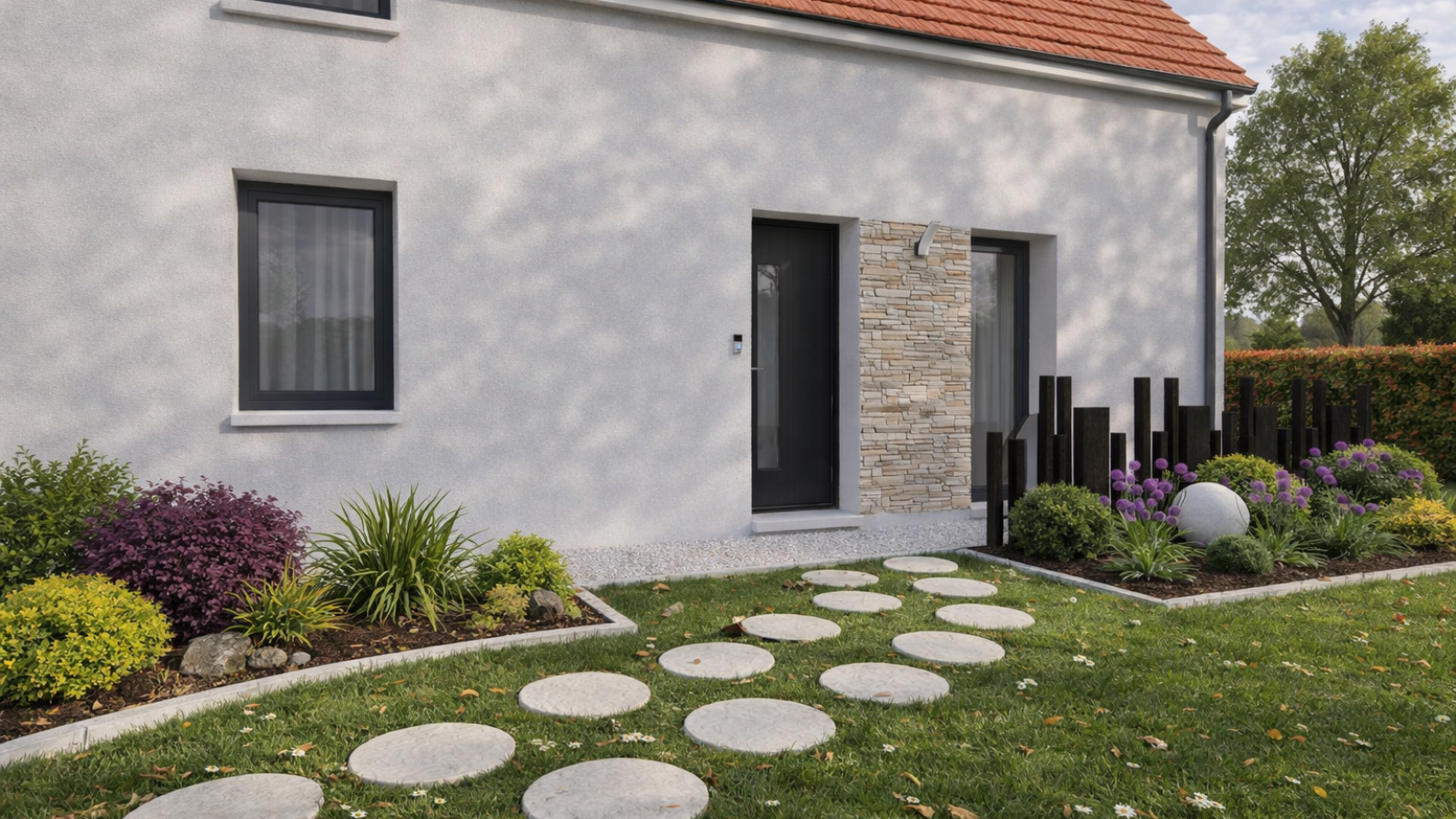 Maison neuve à Mettray avec 4 chambres sur terrain de 455m2 / image 4