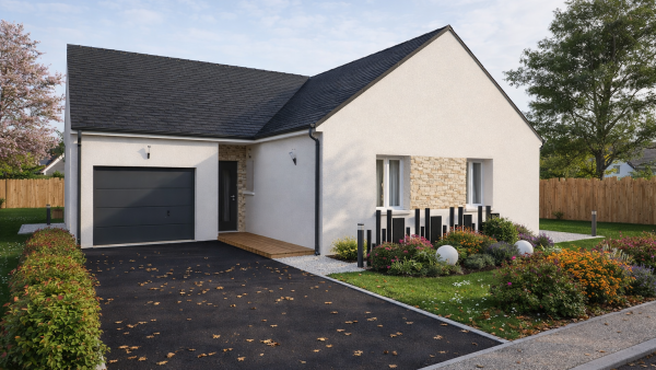 Maison neuve à Cléry-Saint-André avec 3 chambres sur terrain de 500m2 - image 1