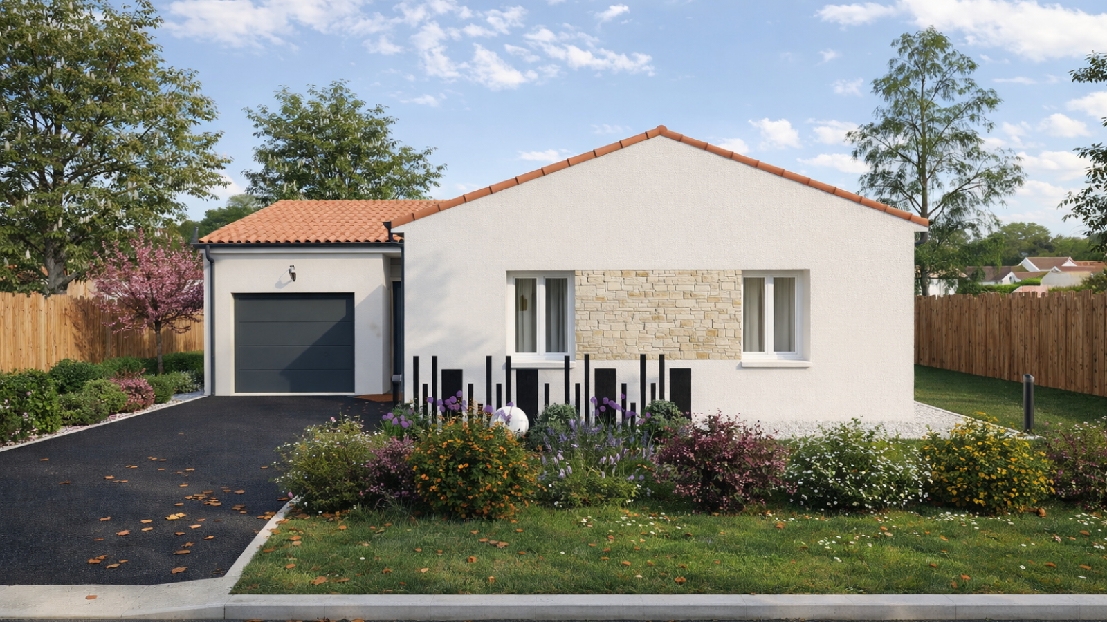 Maison neuve à Loudun avec 3 chambres sur terrain de 508m2 / image 4