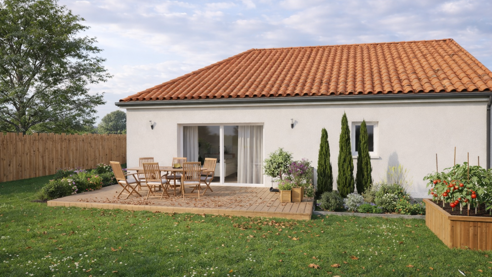 Maison neuve à Loudun avec 3 chambres sur terrain de 508m2 / image 5