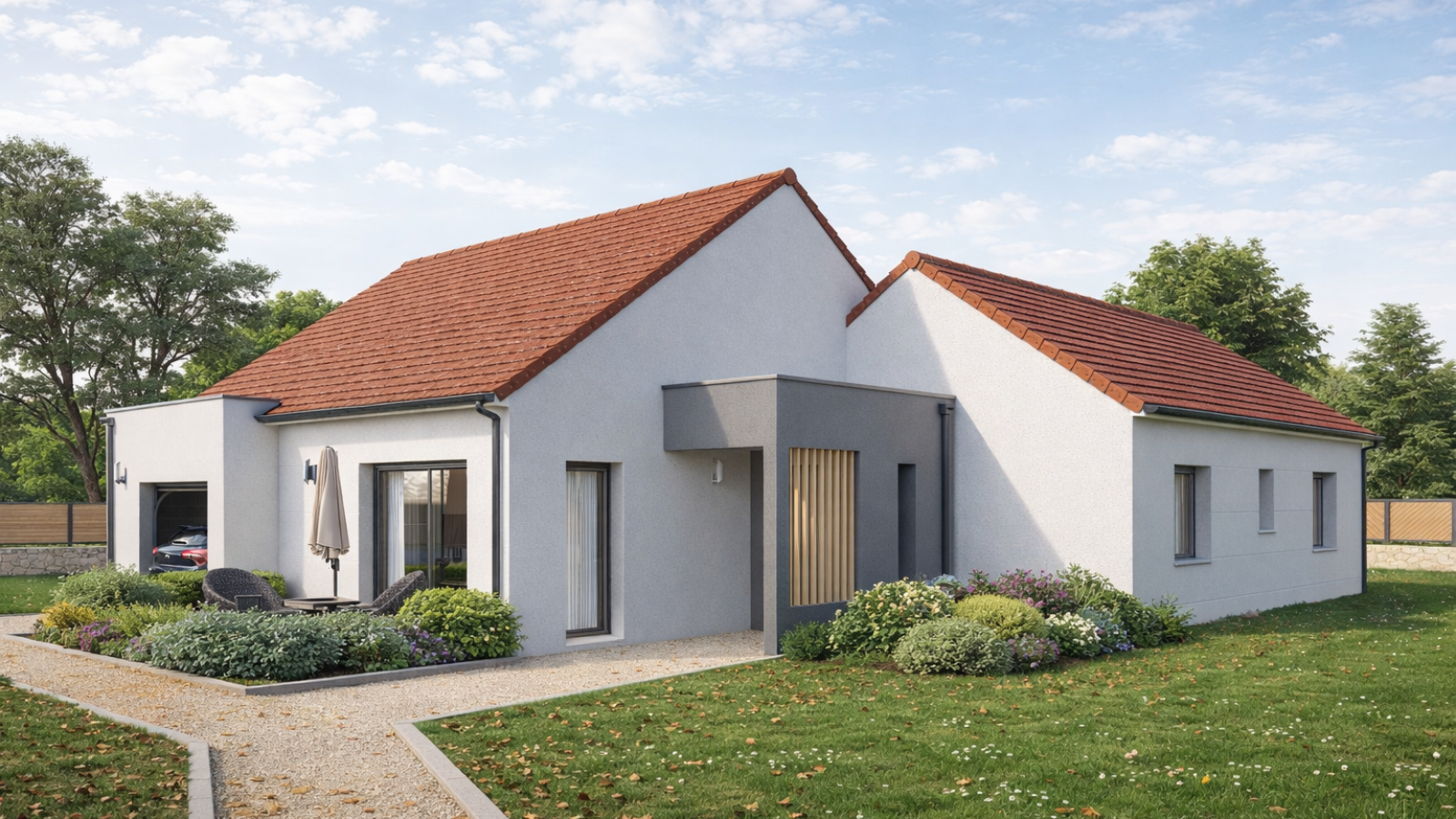 Maison neuve à Saint-Fargeau-Ponthierry avec 3 chambres sur terrain de 513m2 / image 2