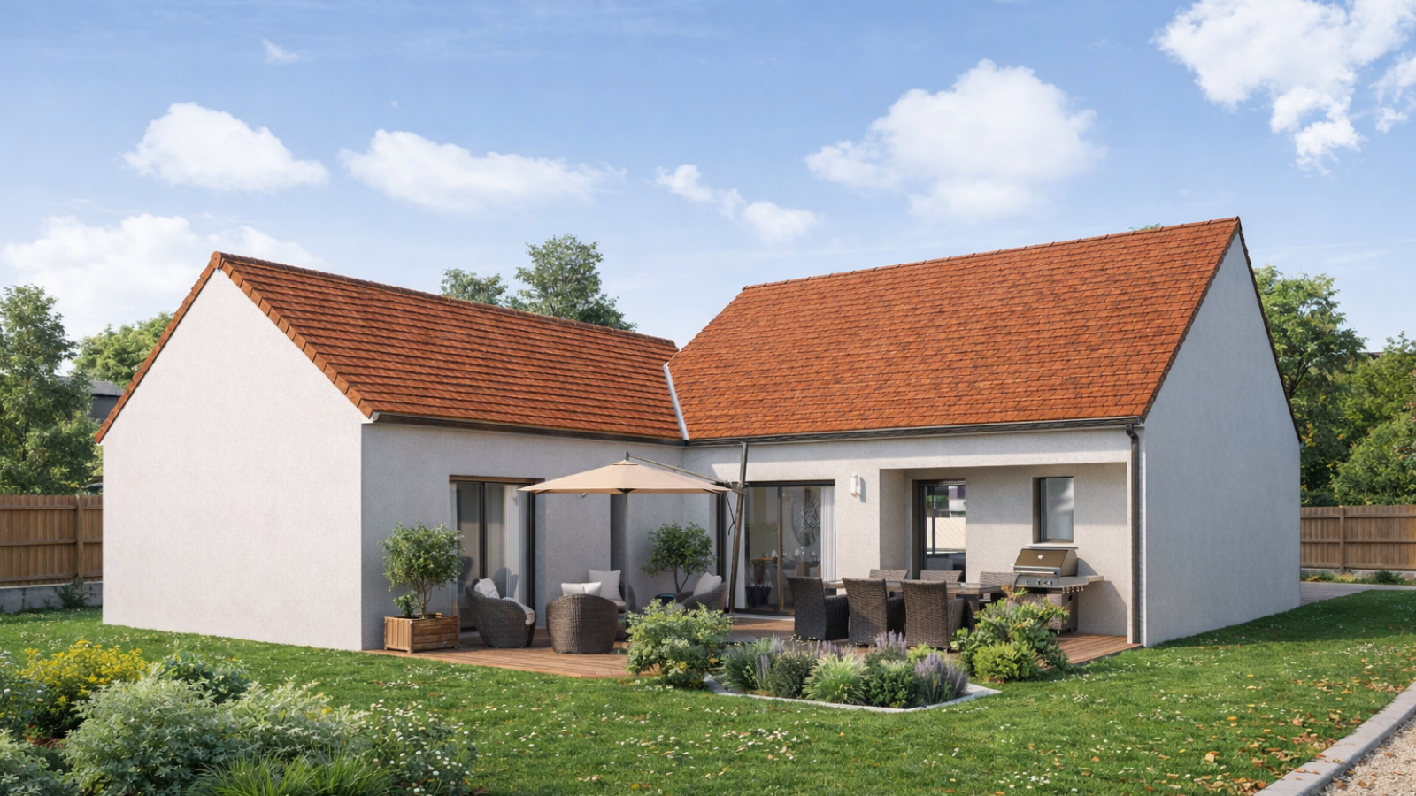 Maison neuve à Saint-Fargeau-Ponthierry avec 3 chambres sur terrain de 513m2 / image 3