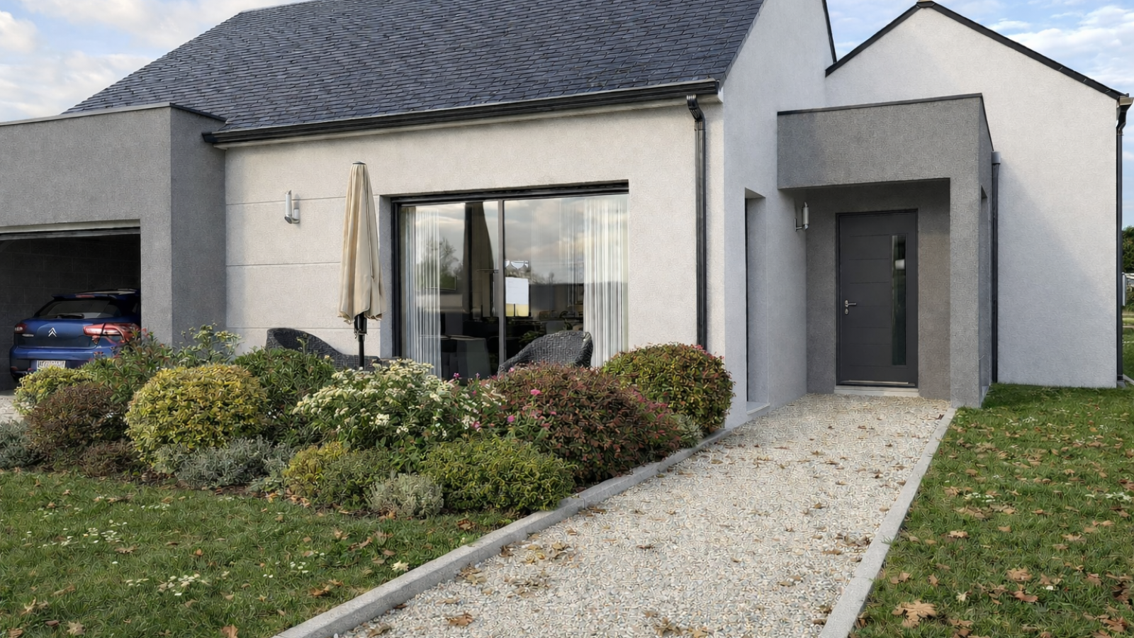 Maison neuve à Segré-en-Anjou Bleu avec 3 chambres sur terrain de 315m2 / image 4