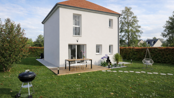 Maison neuve à Montlouis-sur-Loire avec 3 chambres sur terrain de 850m2 - image 2